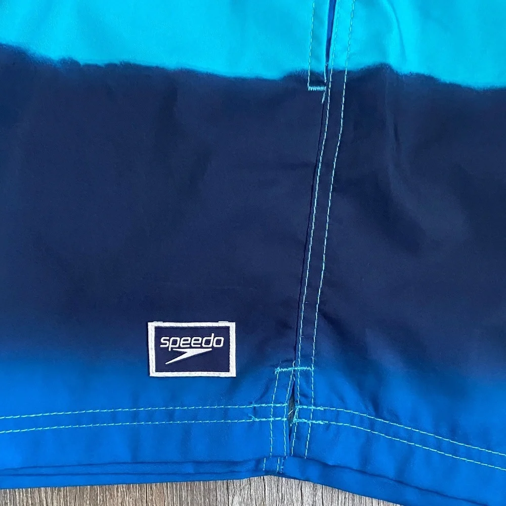 Speedo Men's Swimm Shorts in Blue and Black